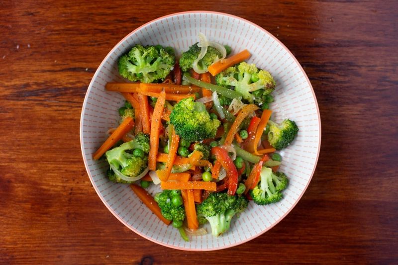 Vegetales salteados